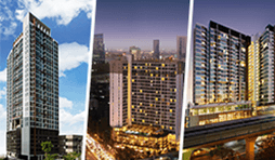 Launched the sale of condominium units in 3 different condominium project